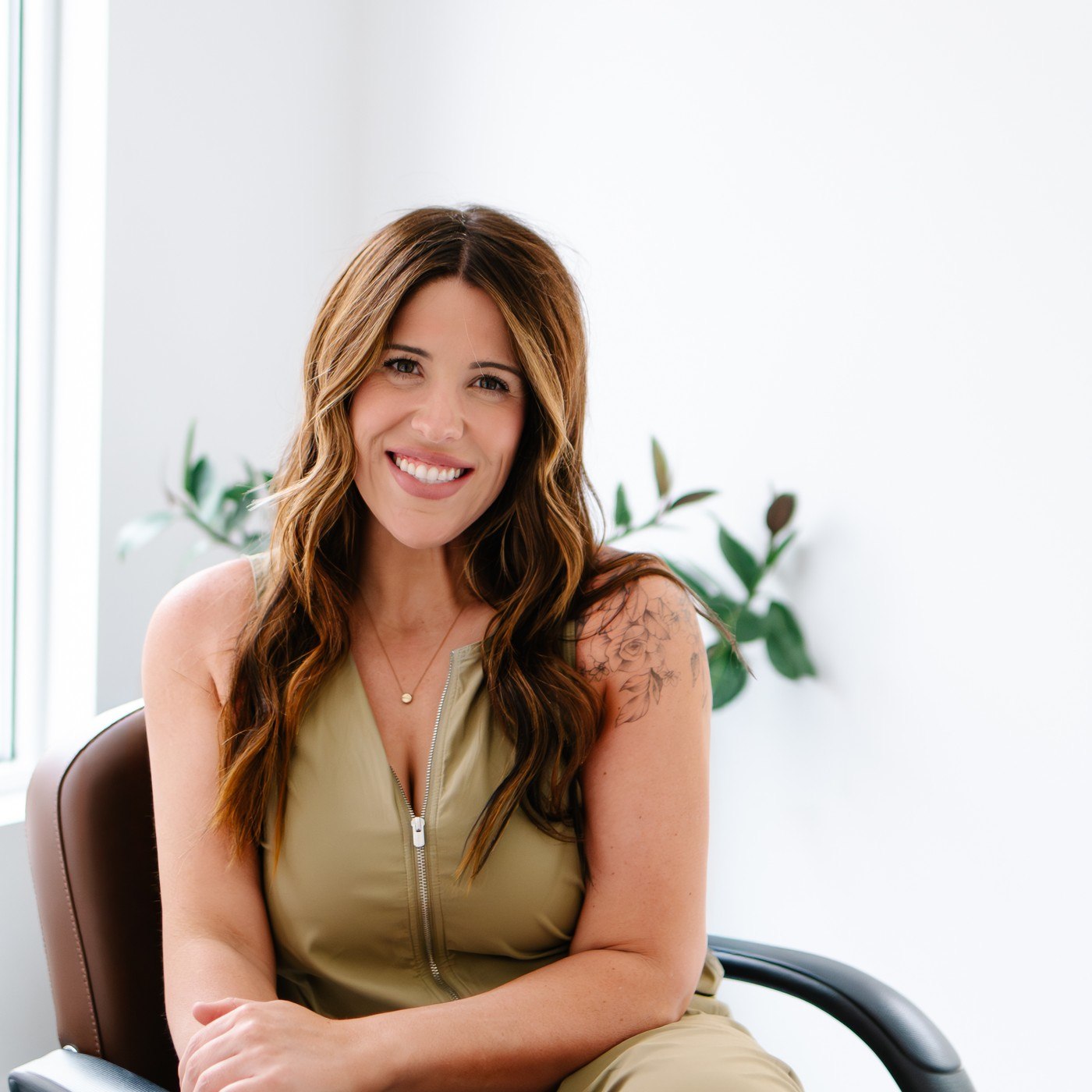 Carly, hairstylist at TF Salon